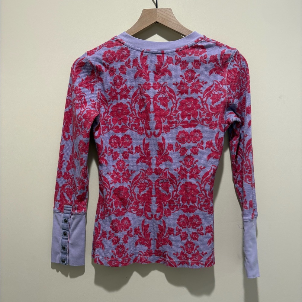 Sundance Floral Waffle Knit Top - Picture 7 of 7